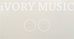 Desktop Screenshot of ivorymusic.jp