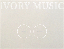 Tablet Screenshot of ivorymusic.jp